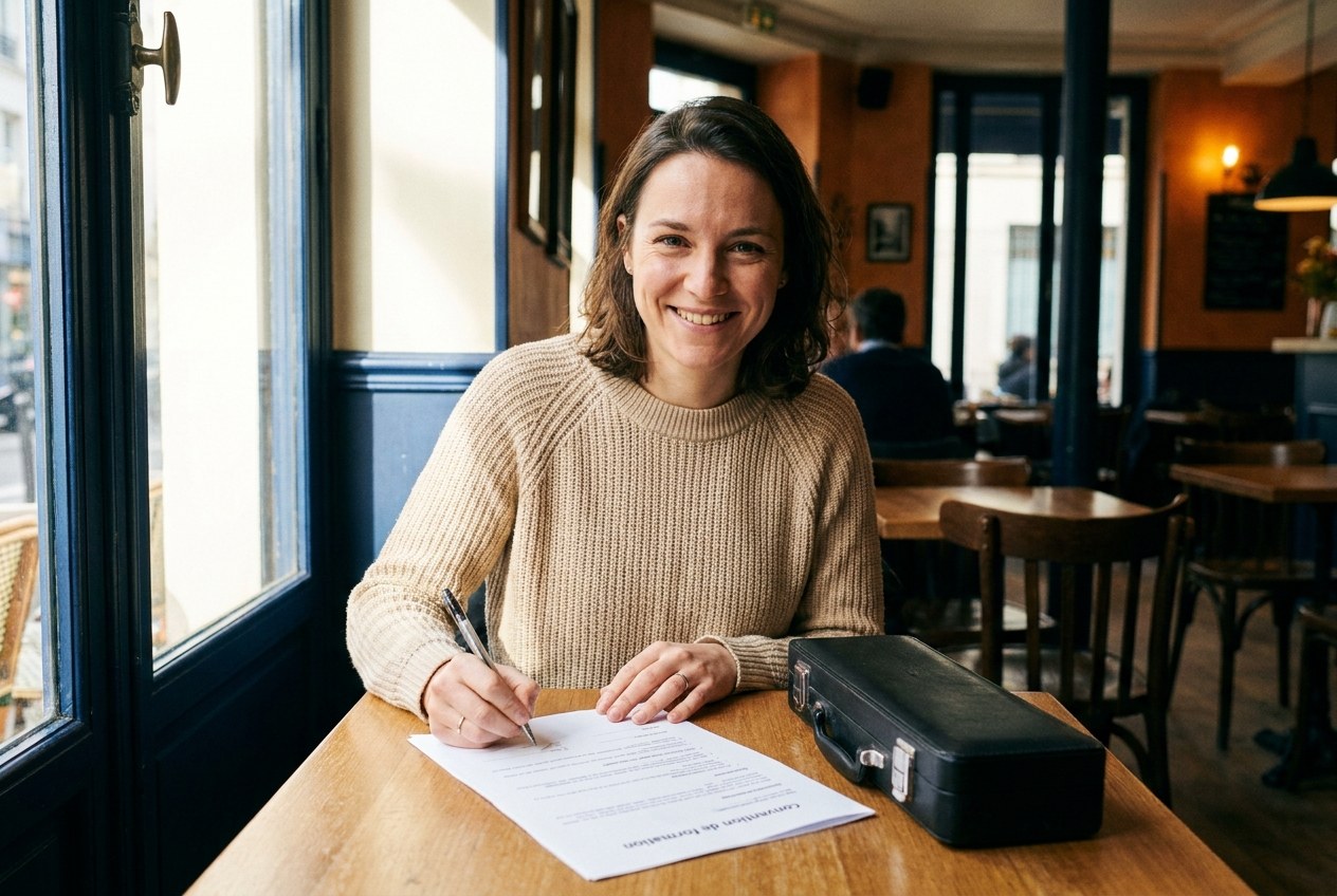 Léa, un moment de doute